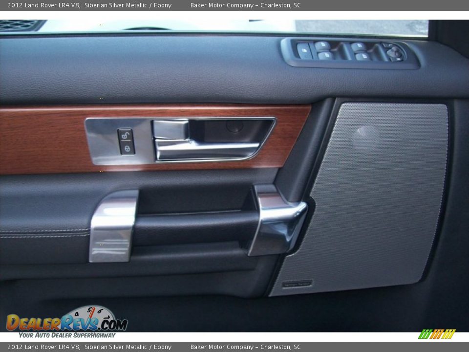 2012 Land Rover LR4 V8 Siberian Silver Metallic / Ebony Photo #15