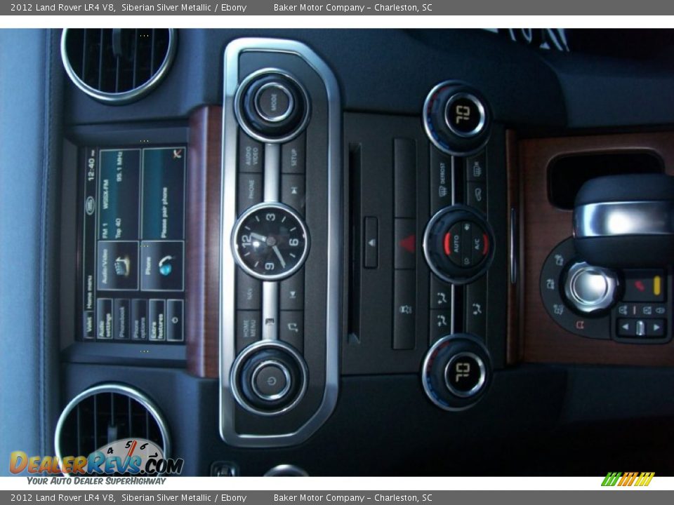 2012 Land Rover LR4 V8 Siberian Silver Metallic / Ebony Photo #16