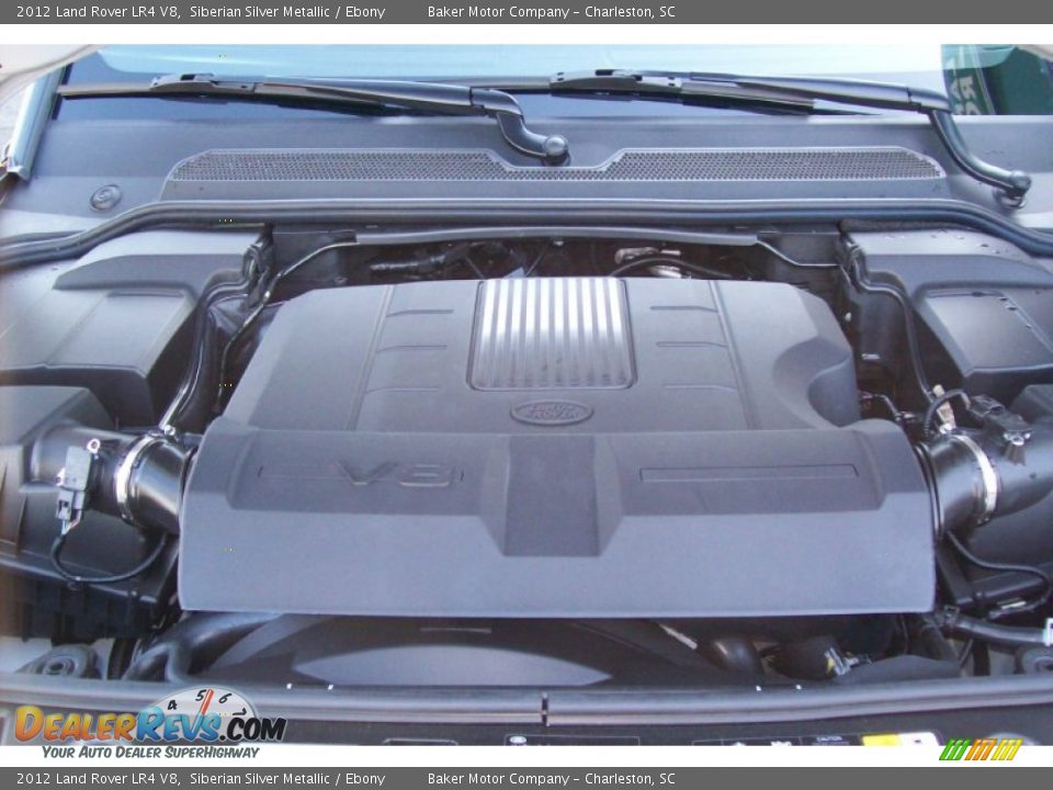 2012 Land Rover LR4 V8 Siberian Silver Metallic / Ebony Photo #18