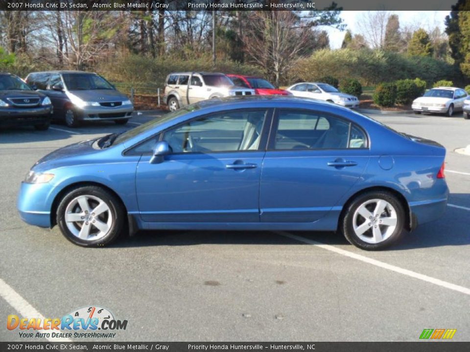 2007 Honda civic atomic blue #4