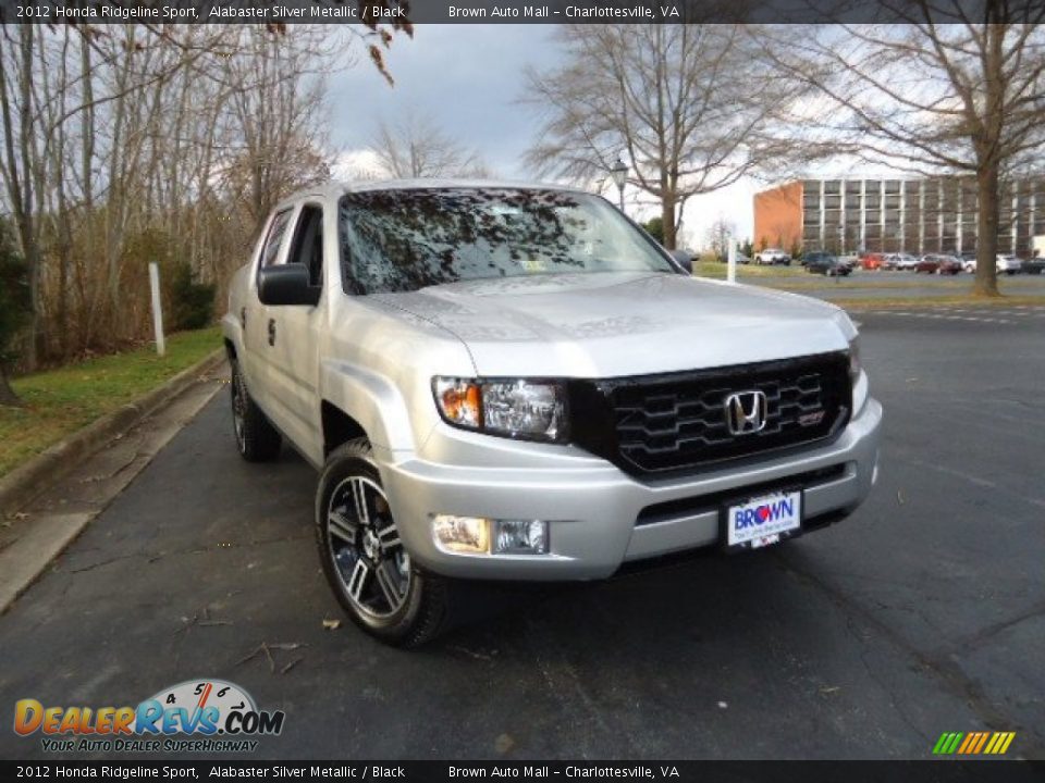 2012 Honda Ridgeline Sport Alabaster Silver Metallic / Black Photo #1