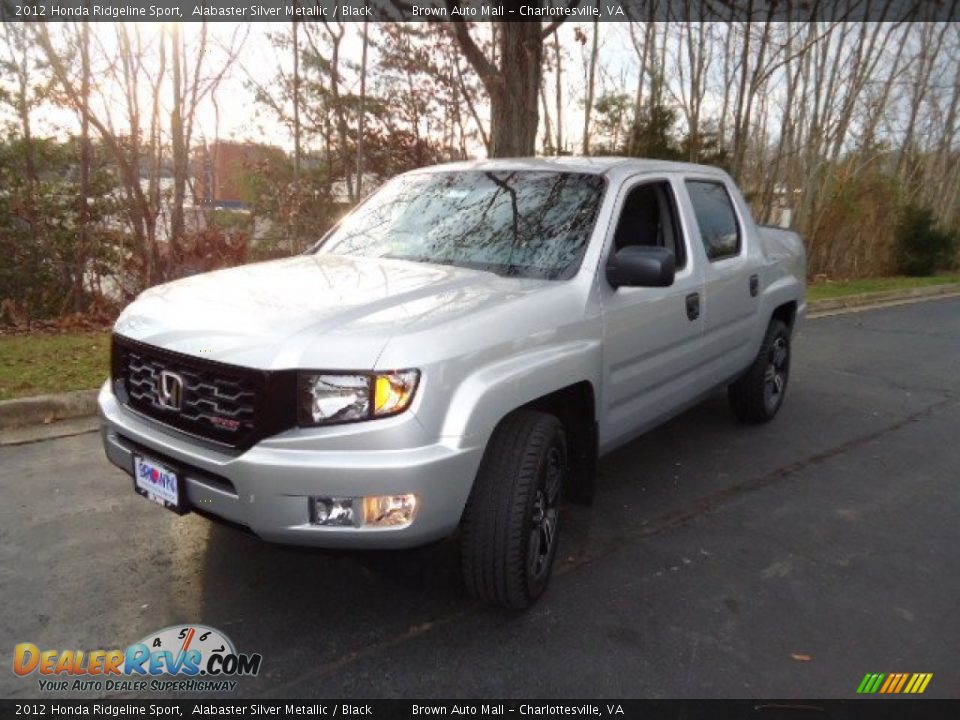 2012 Honda Ridgeline Sport Alabaster Silver Metallic / Black Photo #3