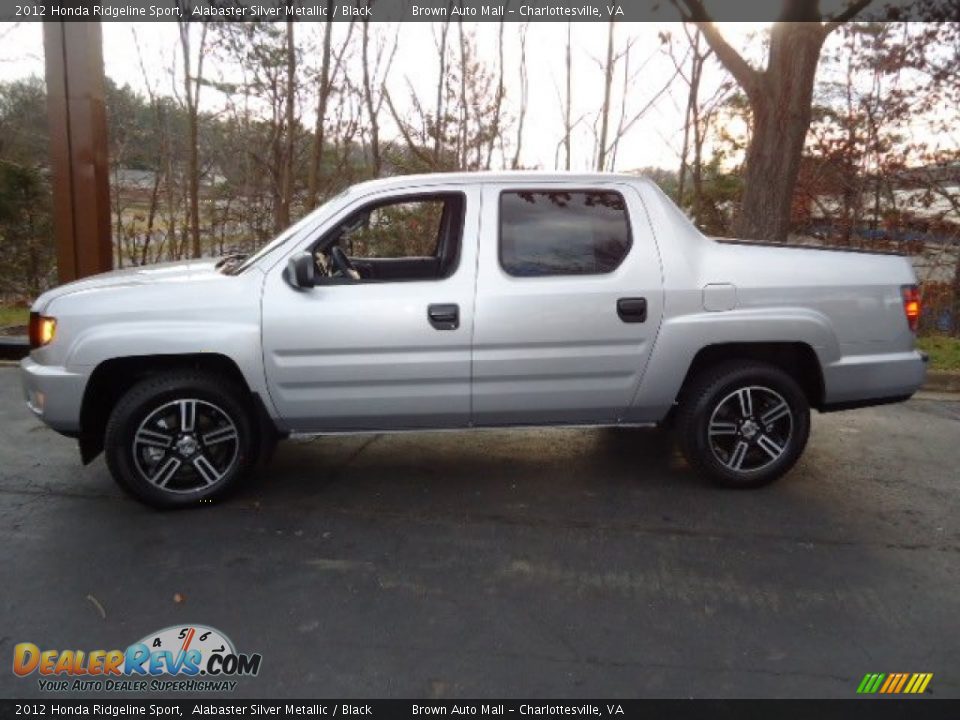 Alabaster Silver Metallic 2012 Honda Ridgeline Sport Photo #4