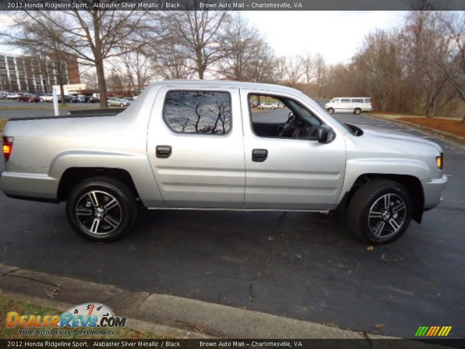 Alabaster Silver Metallic 2012 Honda Ridgeline Sport Photo #8