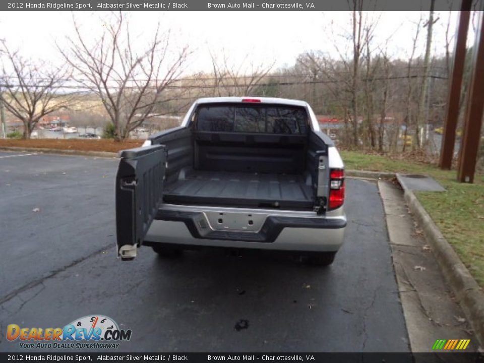 2012 Honda Ridgeline Sport Alabaster Silver Metallic / Black Photo #13