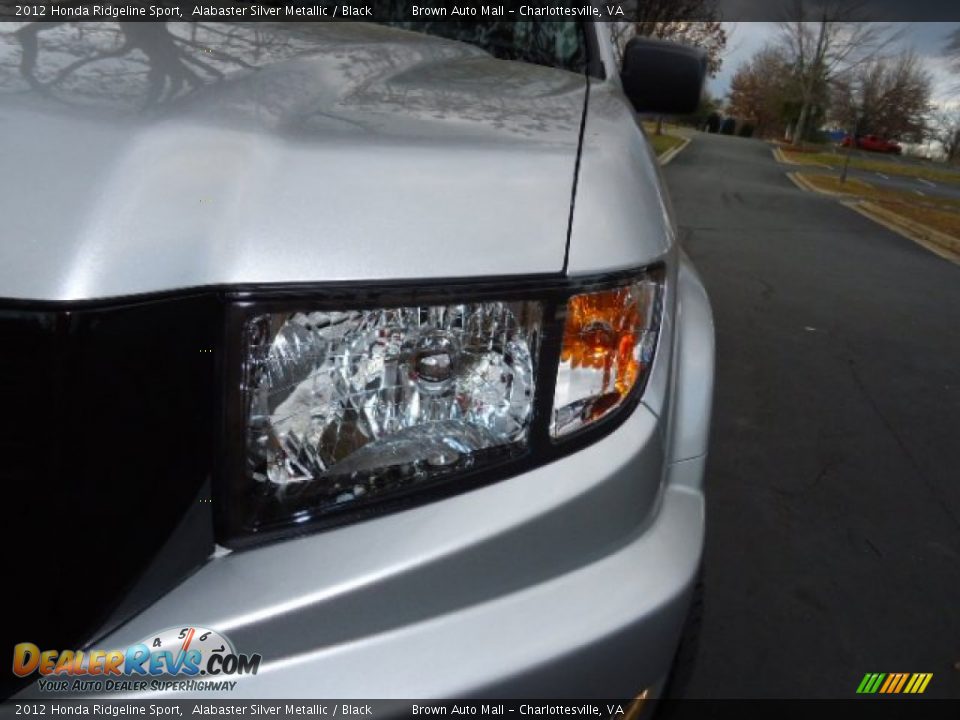 2012 Honda Ridgeline Sport Alabaster Silver Metallic / Black Photo #17