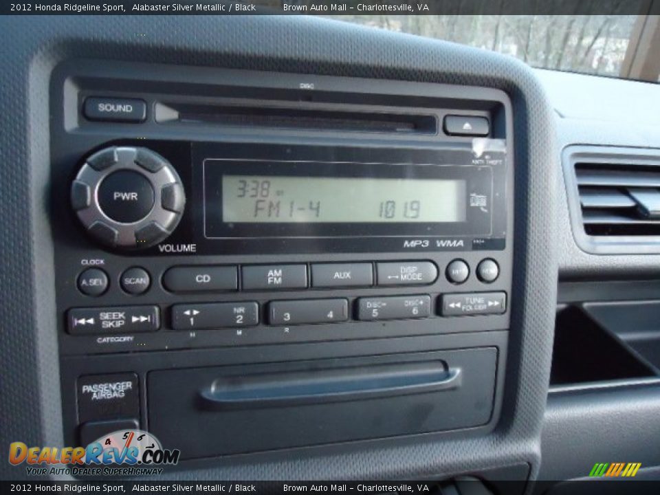 Audio System of 2012 Honda Ridgeline Sport Photo #24