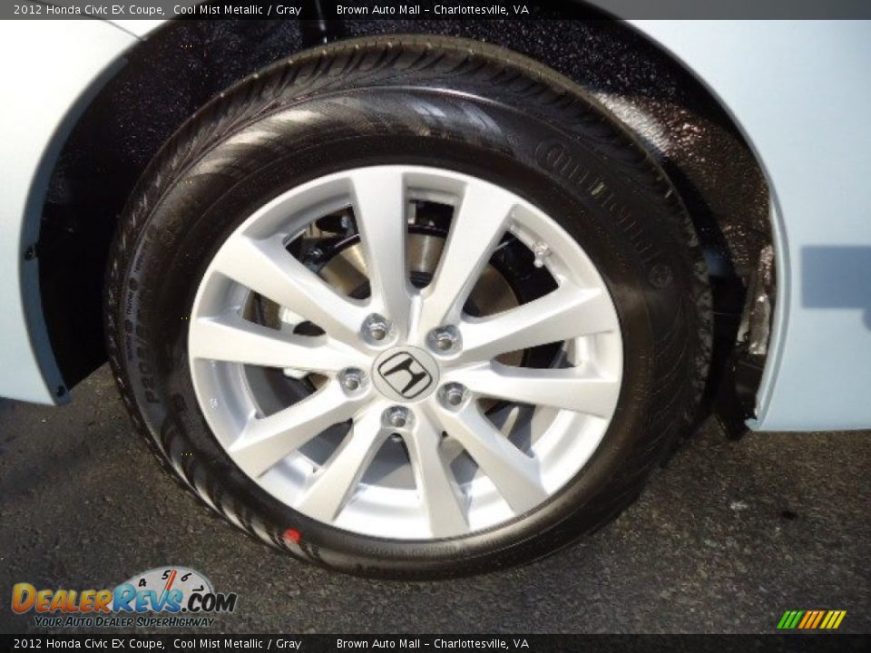 2012 Honda Civic EX Coupe Wheel Photo #9