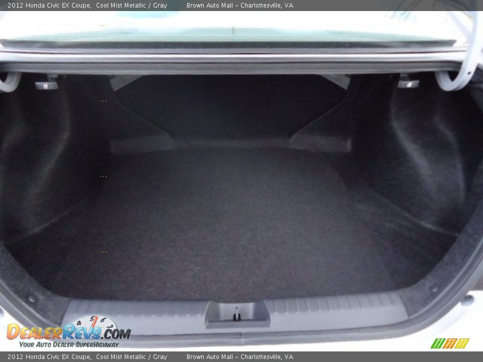 2012 Honda Civic EX Coupe Trunk Photo #18