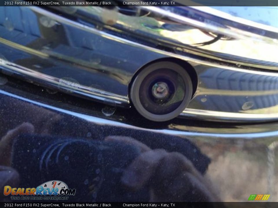 2012 Ford F150 FX2 SuperCrew Tuxedo Black Metallic / Black Photo #10