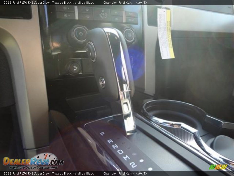 2012 Ford F150 FX2 SuperCrew Tuxedo Black Metallic / Black Photo #18