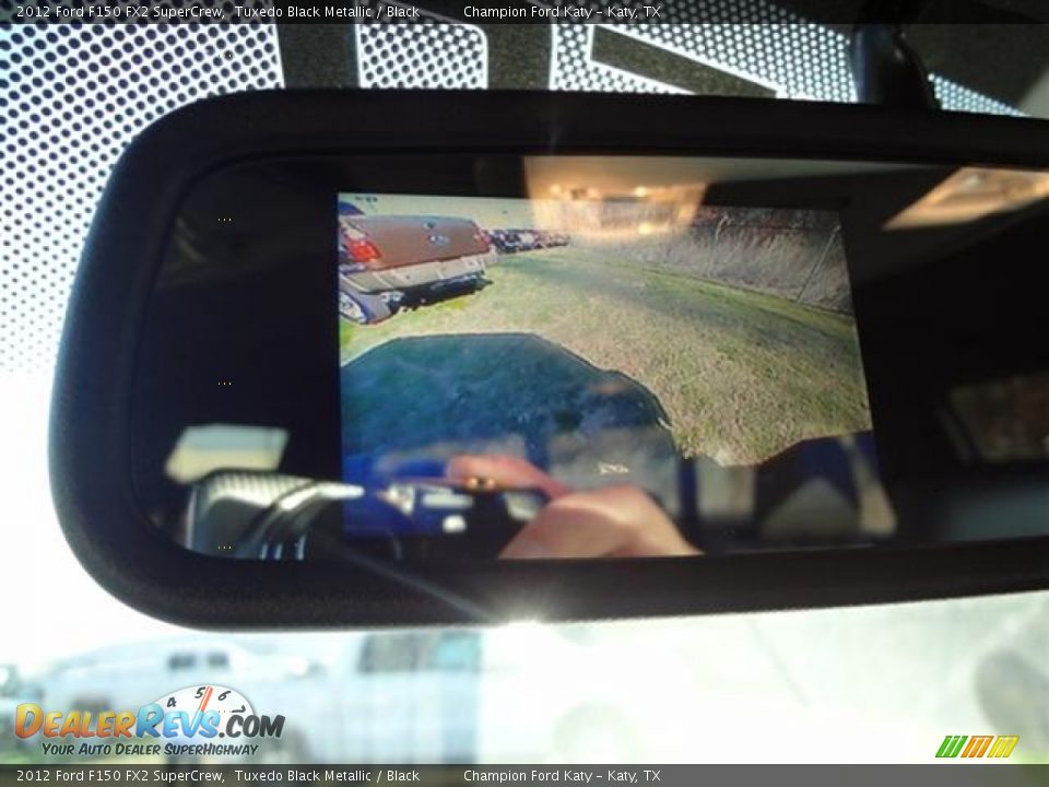 2012 Ford F150 FX2 SuperCrew Tuxedo Black Metallic / Black Photo #22