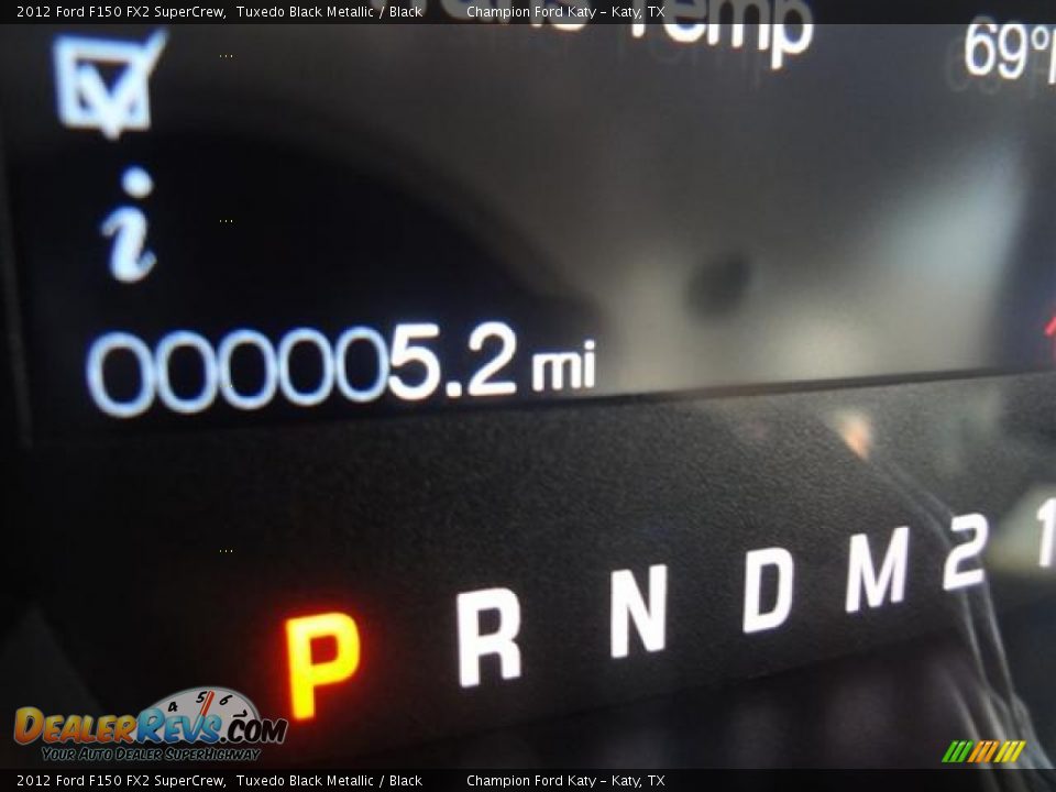 2012 Ford F150 FX2 SuperCrew Tuxedo Black Metallic / Black Photo #27