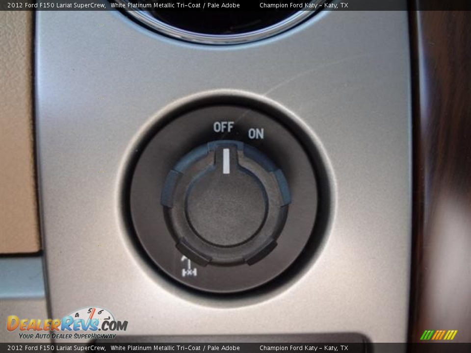 2012 Ford F150 Lariat SuperCrew White Platinum Metallic Tri-Coat / Pale Adobe Photo #19