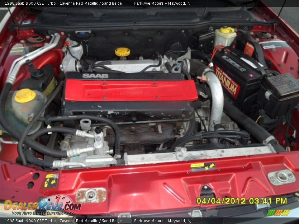 1998 Saab 9000 CSE Turbo 2.3 Liter Turbocharged DOHC 16-Valve 4 Cylinder Engine Photo #30