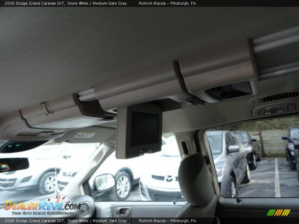 2006 Dodge Grand Caravan SXT Stone White / Medium Slate Gray Photo #12