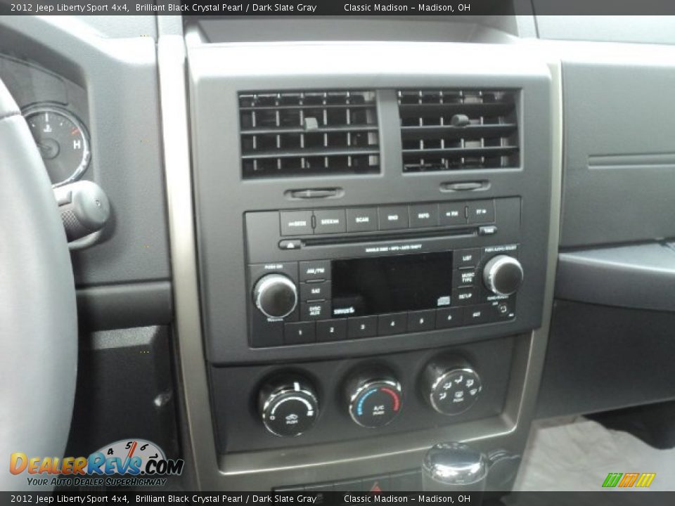 2012 Jeep Liberty Sport 4x4 Brilliant Black Crystal Pearl / Dark Slate Gray Photo #8