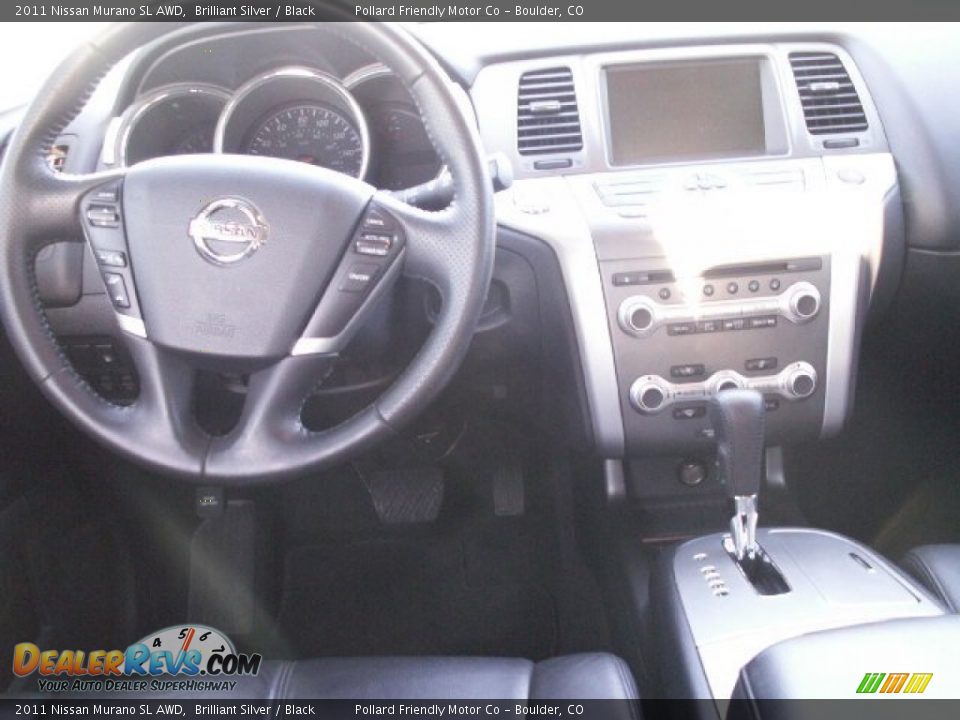 2011 Nissan Murano SL AWD Brilliant Silver / Black Photo #6