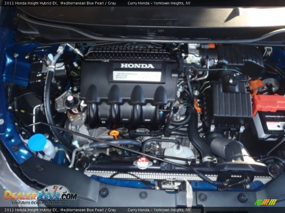 2011 Honda Insight Hybrid EX 1.3 Liter SOHC 8-Valve i-VTEC IMA 4 Cylinder Gasoline/Electric Hybrid Engine Photo #7
