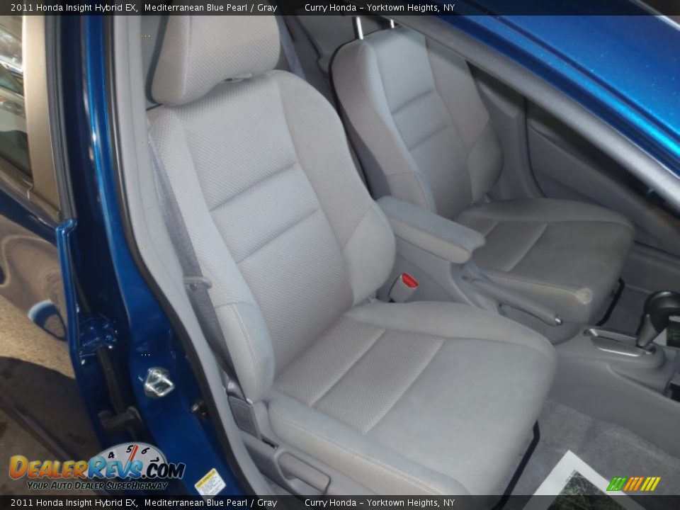 Gray Interior - 2011 Honda Insight Hybrid EX Photo #14
