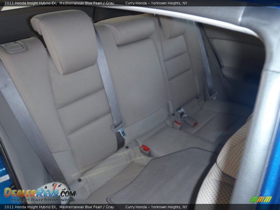 Gray Interior - 2011 Honda Insight Hybrid EX Photo #15