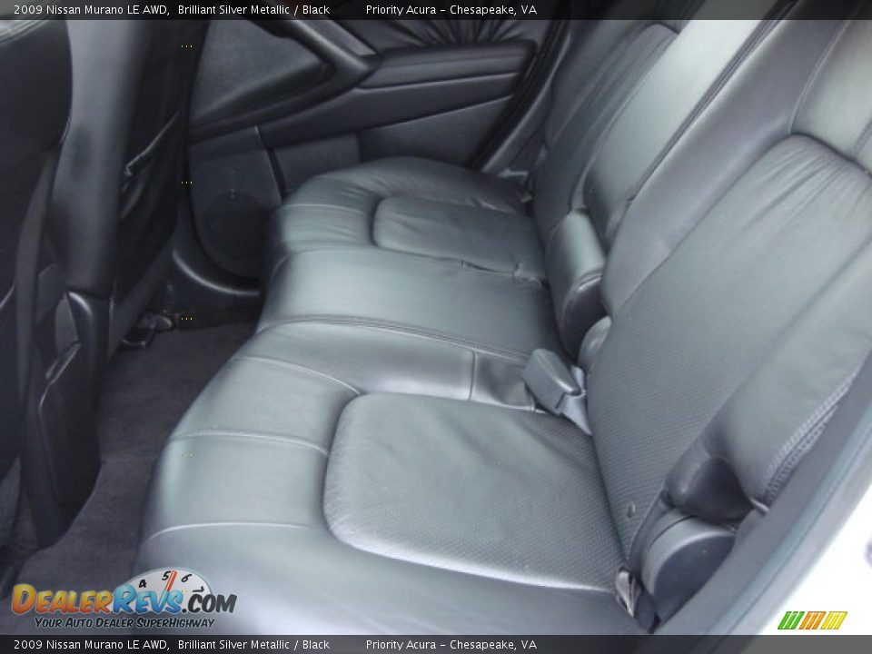 2009 Nissan Murano LE AWD Brilliant Silver Metallic / Black Photo #11