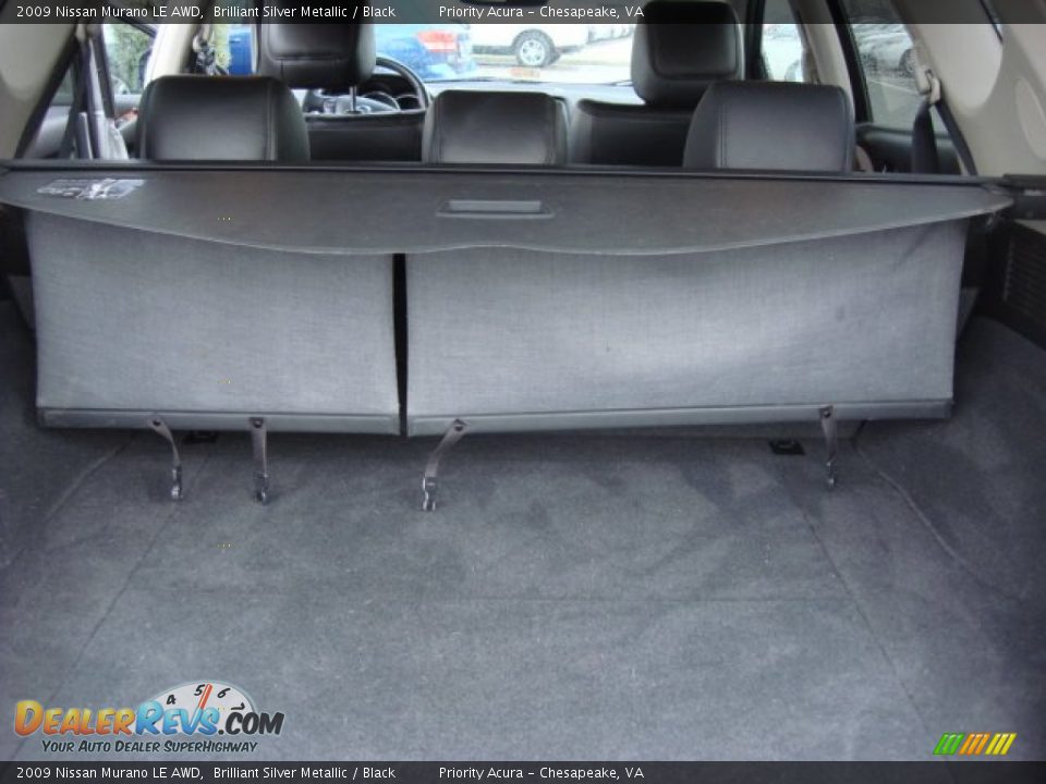 2009 Nissan Murano LE AWD Brilliant Silver Metallic / Black Photo #12