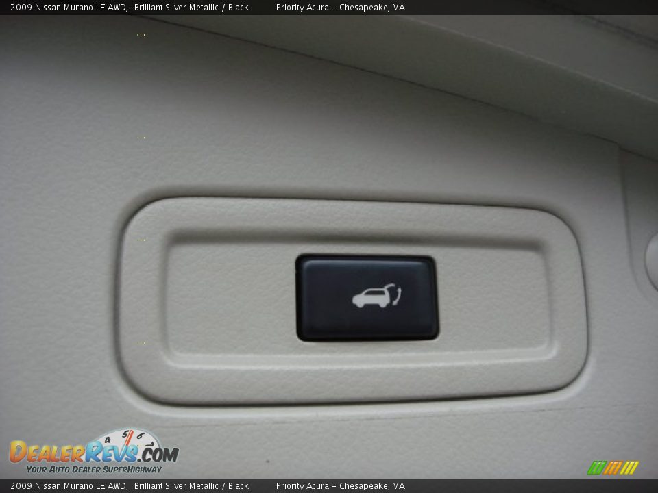 2009 Nissan Murano LE AWD Brilliant Silver Metallic / Black Photo #13