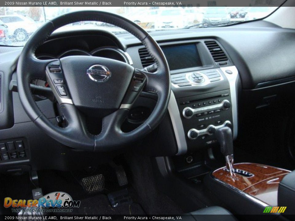 2009 Nissan Murano LE AWD Brilliant Silver Metallic / Black Photo #14