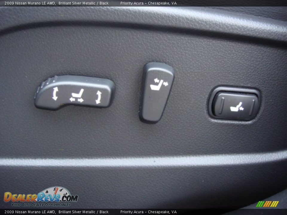 2009 Nissan Murano LE AWD Brilliant Silver Metallic / Black Photo #15