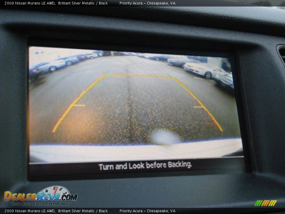 2009 Nissan Murano LE AWD Brilliant Silver Metallic / Black Photo #23