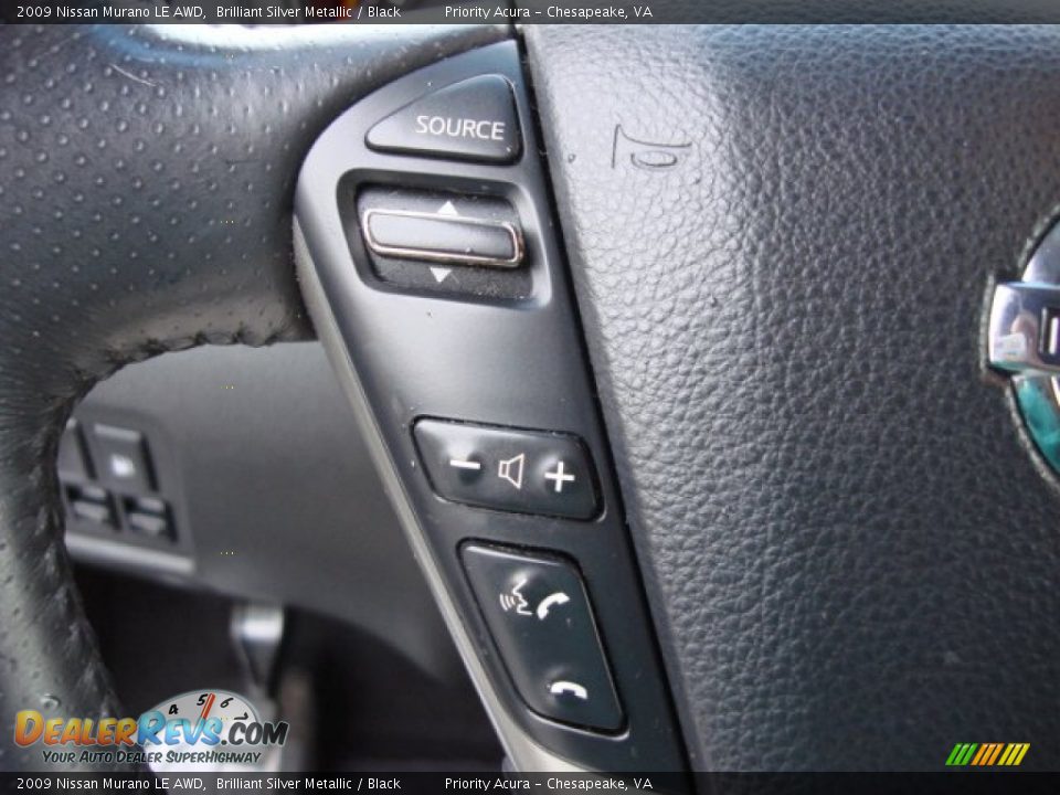 2009 Nissan Murano LE AWD Brilliant Silver Metallic / Black Photo #30