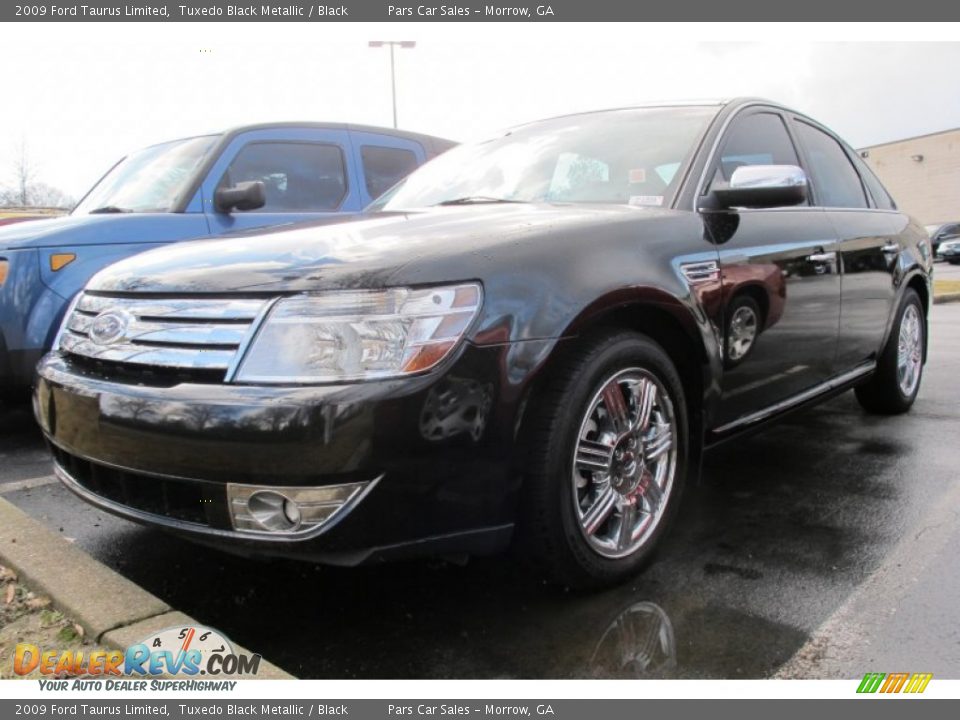 2009 Ford Taurus Limited Tuxedo Black Metallic / Black Photo #1