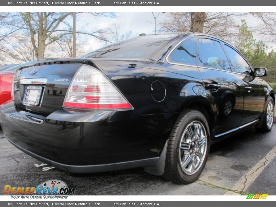 2009 Ford Taurus Limited Tuxedo Black Metallic / Black Photo #3