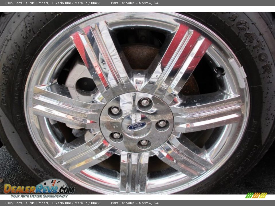 2009 Ford Taurus Limited Tuxedo Black Metallic / Black Photo #5