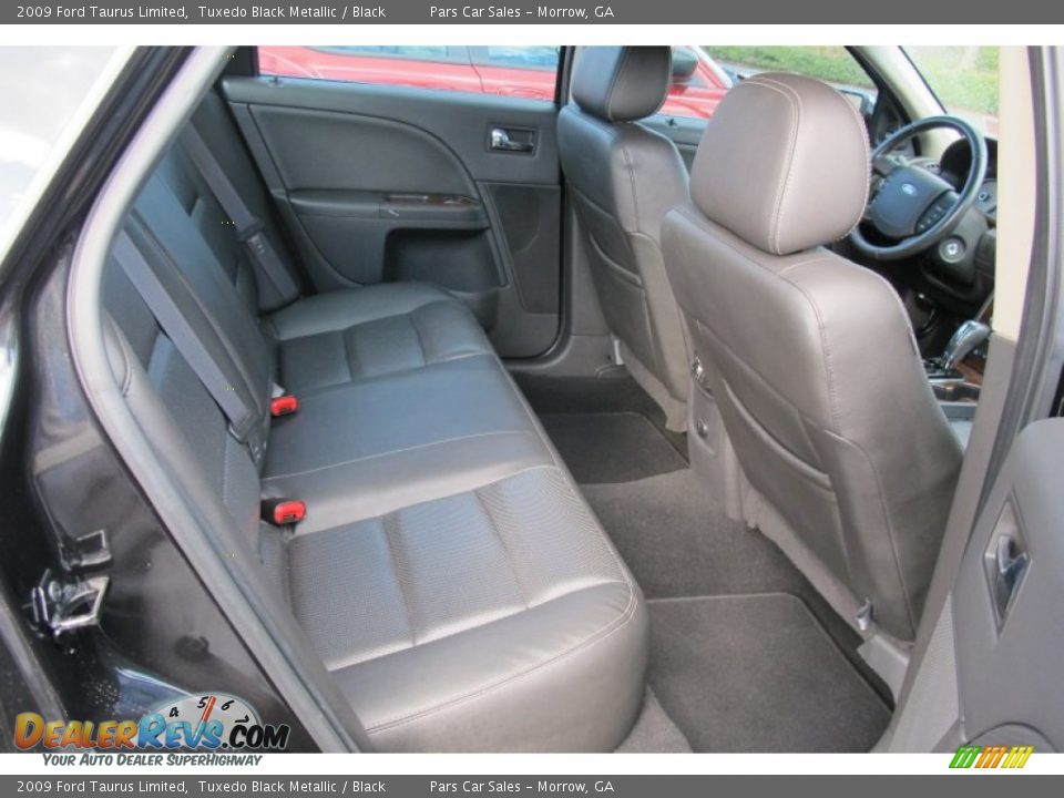 2009 Ford Taurus Limited Tuxedo Black Metallic / Black Photo #9