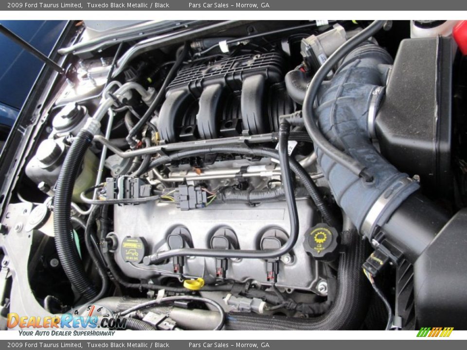 2009 Ford Taurus Limited Tuxedo Black Metallic / Black Photo #14
