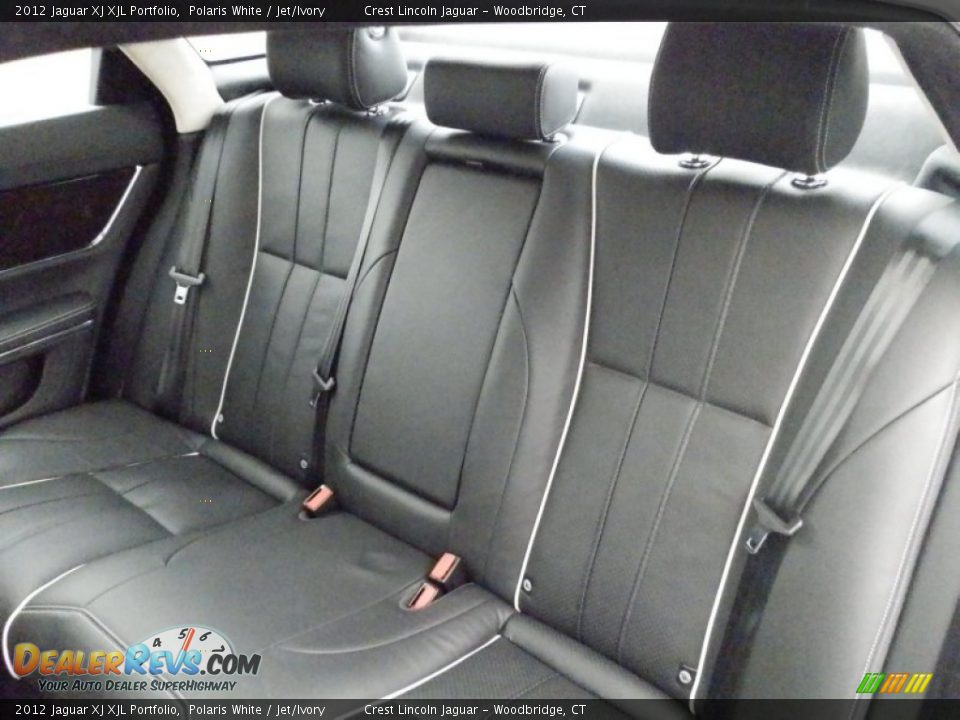 Jet/Ivory Interior - 2012 Jaguar XJ XJL Portfolio Photo #10