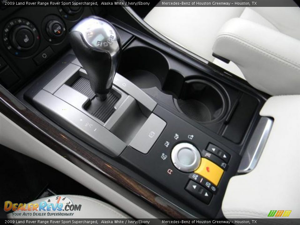 2009 Land Rover Range Rover Sport Supercharged Alaska White / Ivory/Ebony Photo #22