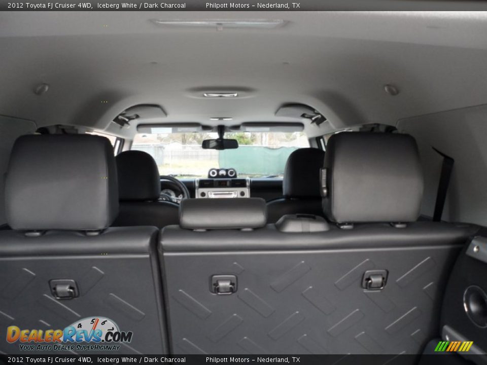 2012 Toyota FJ Cruiser 4WD Iceberg White / Dark Charcoal Photo #20