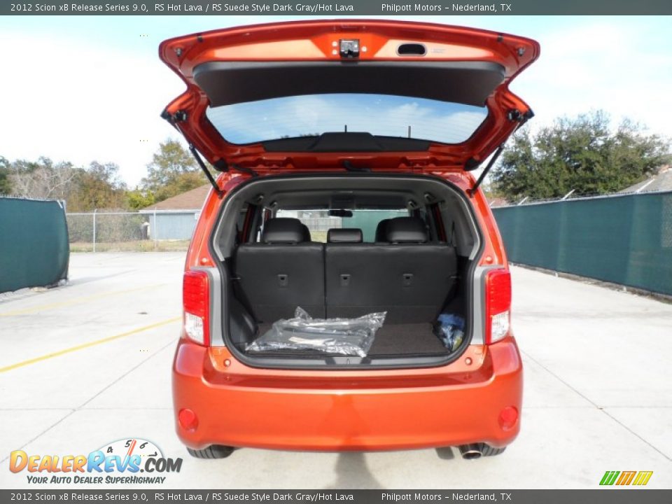 2012 Scion xB Release Series 9.0 RS Hot Lava / RS Suede Style Dark Gray/Hot Lava Photo #20