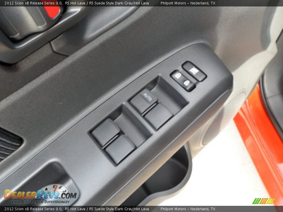 2012 Scion xB Release Series 9.0 RS Hot Lava / RS Suede Style Dark Gray/Hot Lava Photo #25
