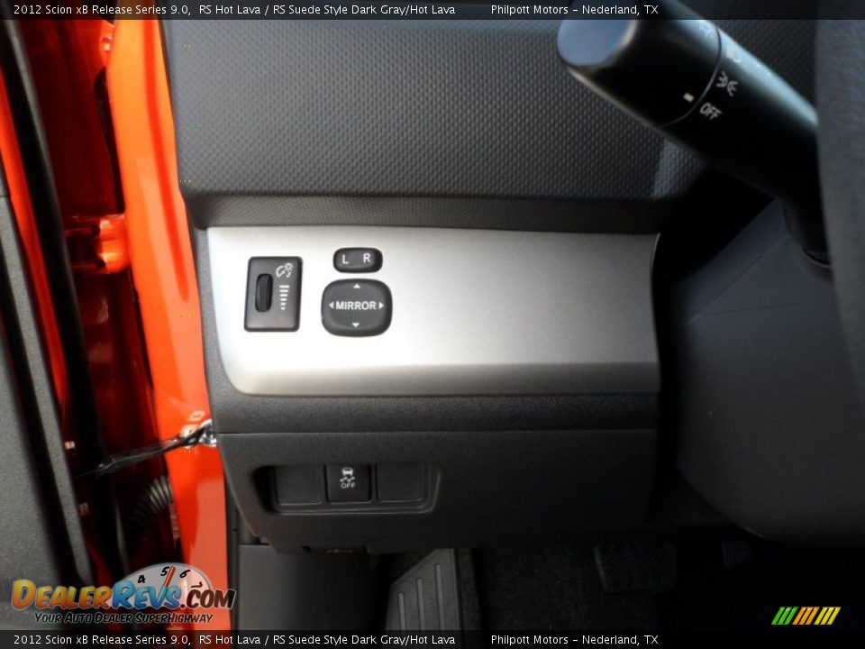 2012 Scion xB Release Series 9.0 RS Hot Lava / RS Suede Style Dark Gray/Hot Lava Photo #35