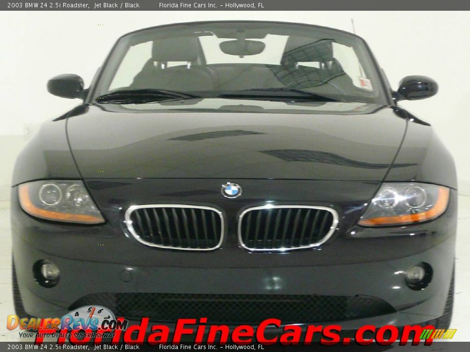 2003 BMW Z4 2.5i Roadster Jet Black / Black Photo #5