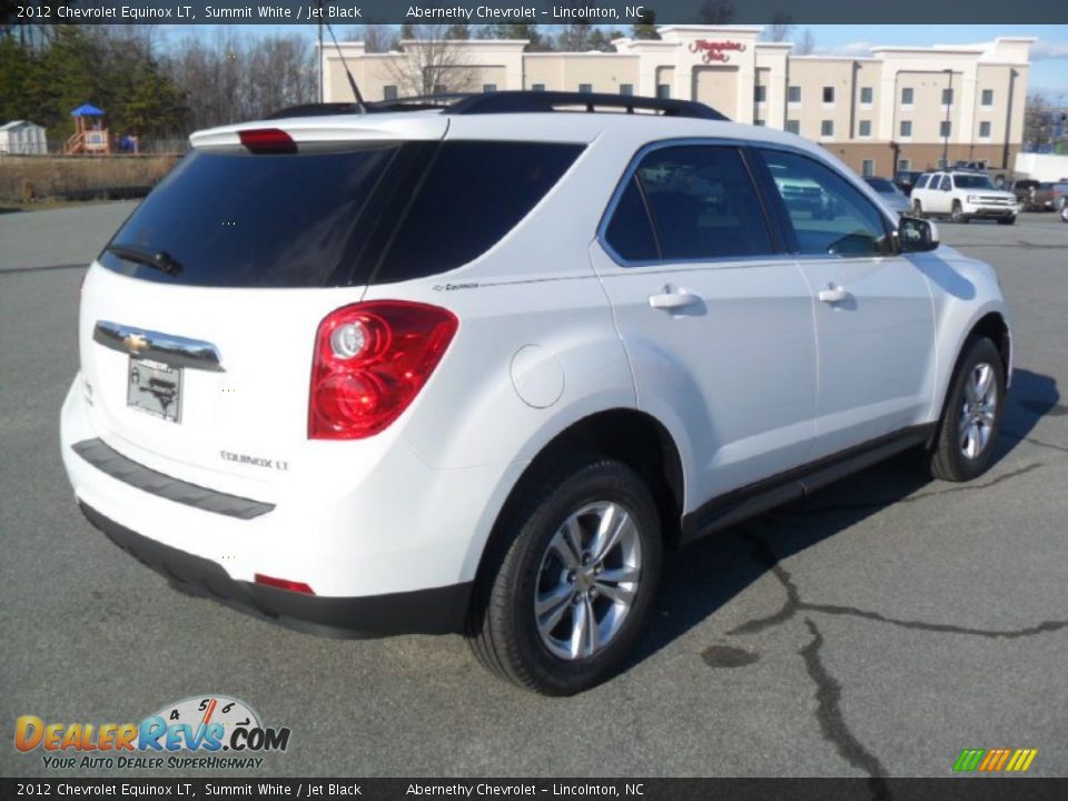 2012 Chevrolet Equinox LT Summit White / Jet Black Photo #3