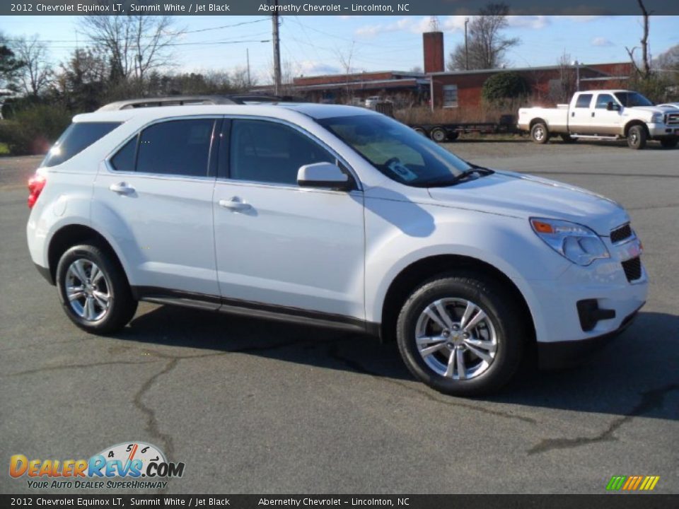 2012 Chevrolet Equinox LT Summit White / Jet Black Photo #4