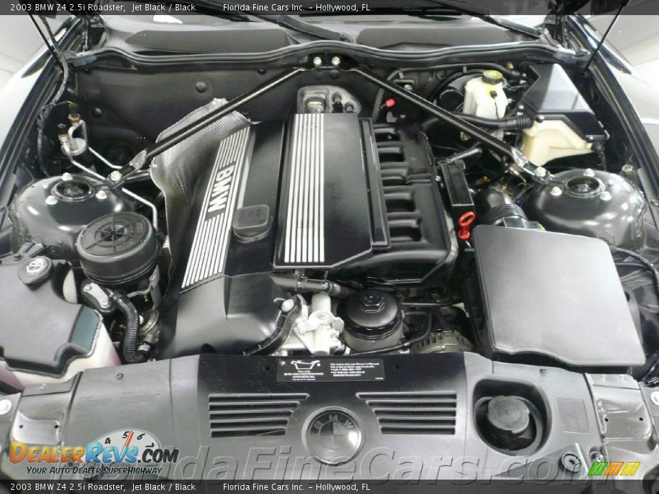 2003 BMW Z4 2.5i Roadster Jet Black / Black Photo #10
