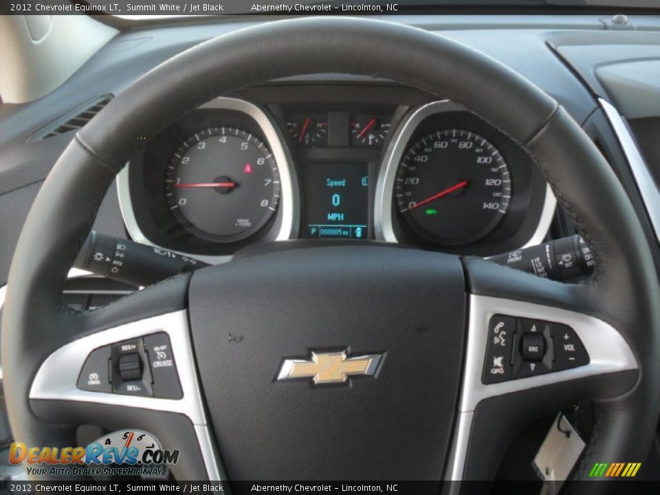 2012 Chevrolet Equinox LT Summit White / Jet Black Photo #12