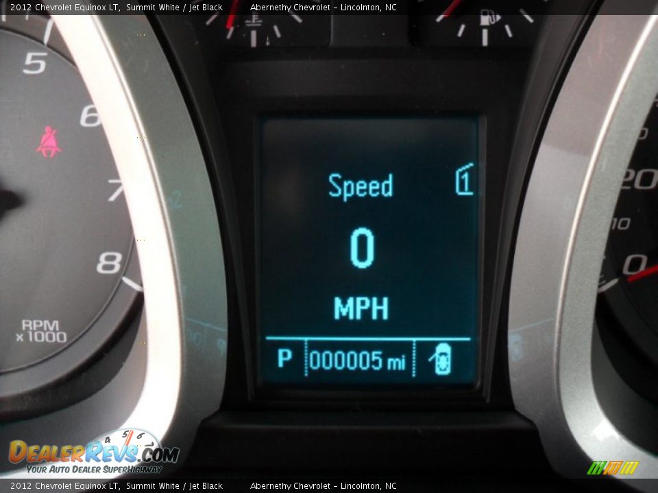 2012 Chevrolet Equinox LT Summit White / Jet Black Photo #13