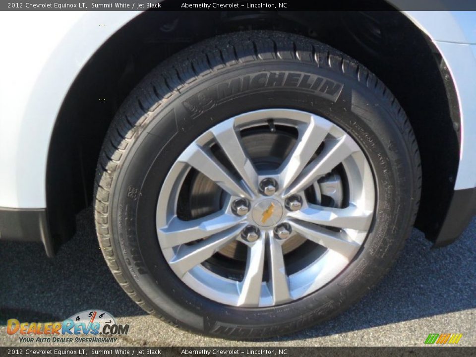 2012 Chevrolet Equinox LT Summit White / Jet Black Photo #22